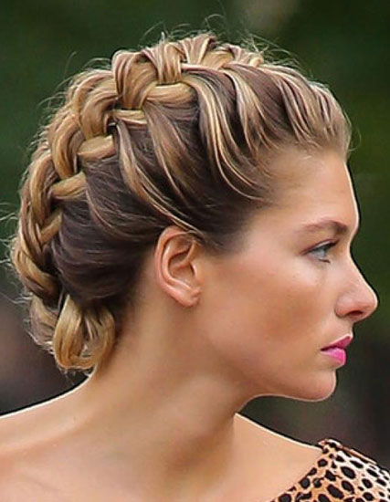 Braided updos