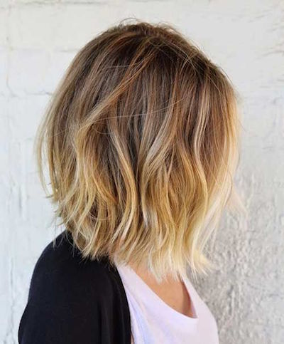 Brown to Blonde Bob