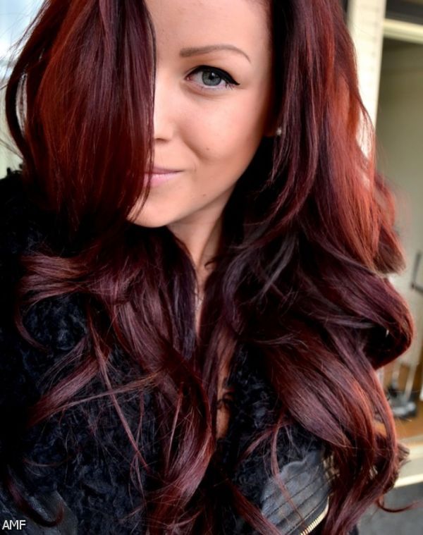 Deep reddish brown