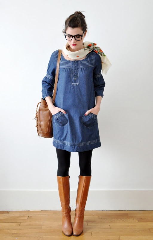 denim tunic