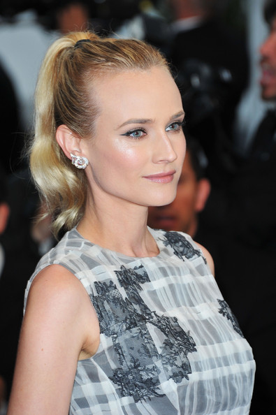 Diane Kruger's Tight Ponytail