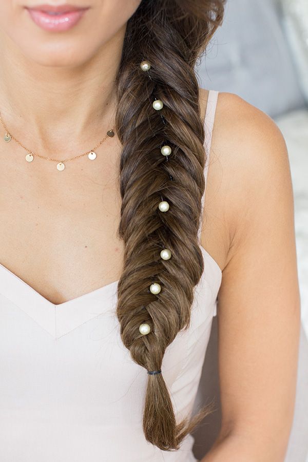 Fishtail and pearls