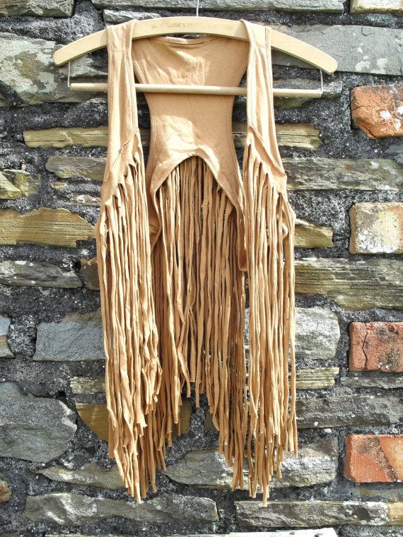 Fringe 70s vest