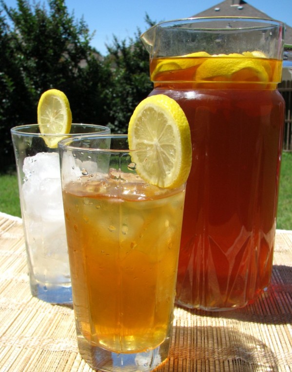 Homemade iced tea