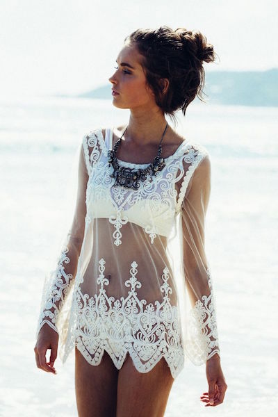 Lace Coverup