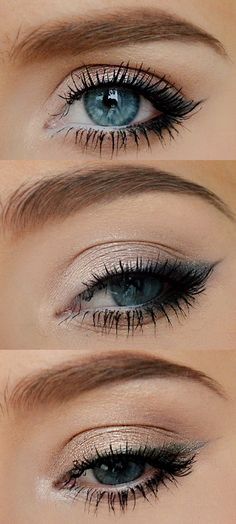 Eye makeup for blue eyes 
