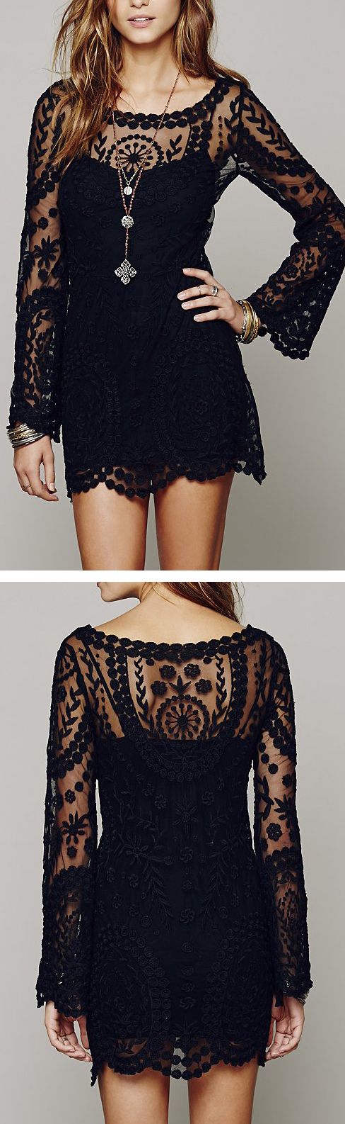 Little and lace dress