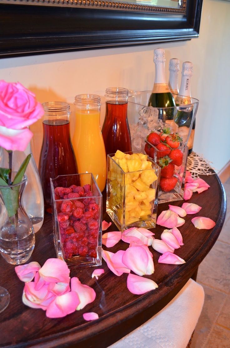 Make a mimosa bar