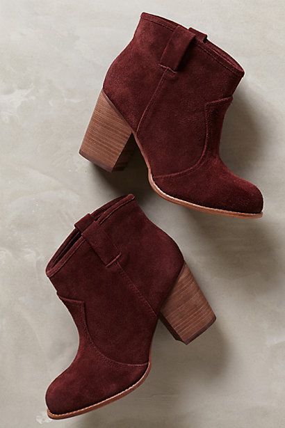 Marsala booties