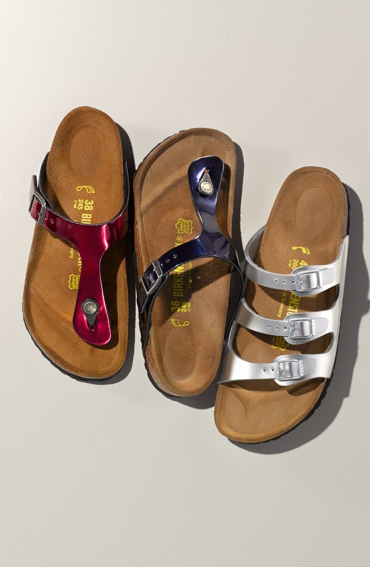 Metallic Birkenstocks