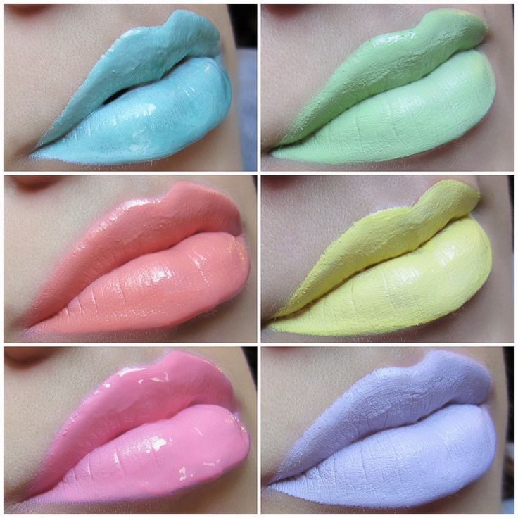 Pastel lips