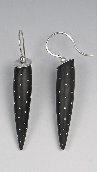 Polka dot earrings