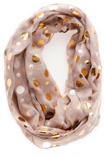 Polka dot scarf