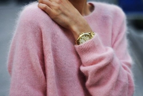 Rose cashmere