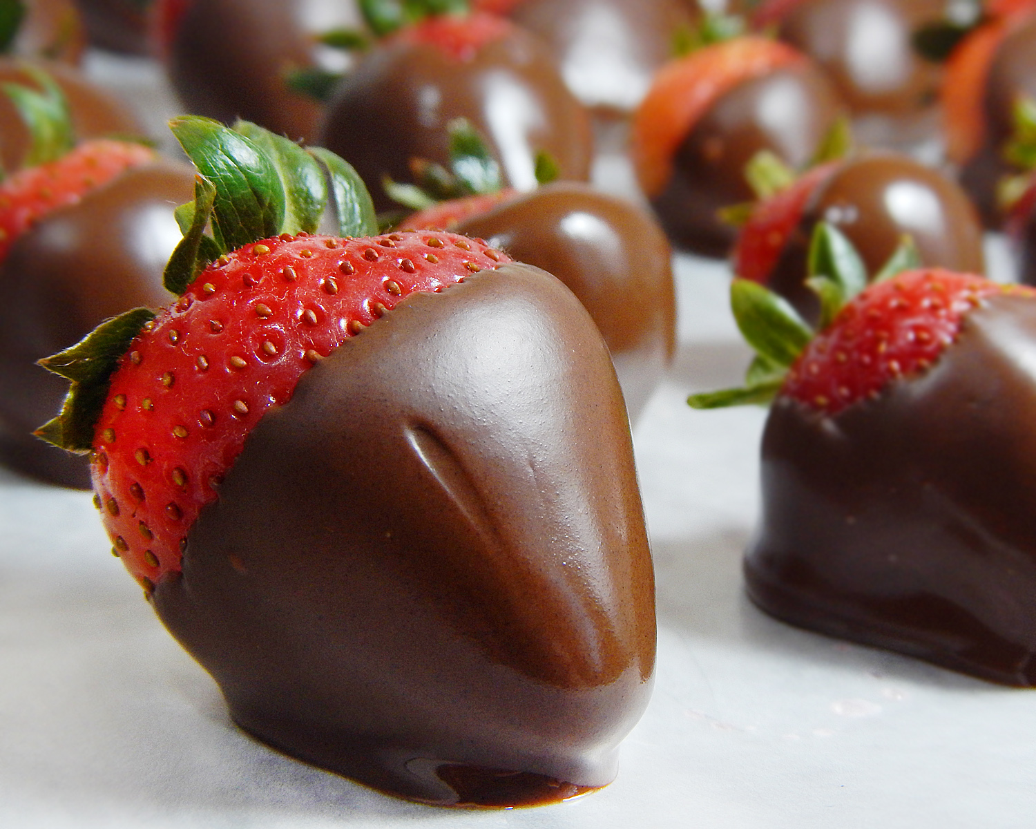 Serve up some chocolate-covered strawberries