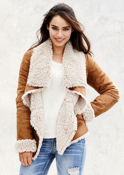 Shearling coat