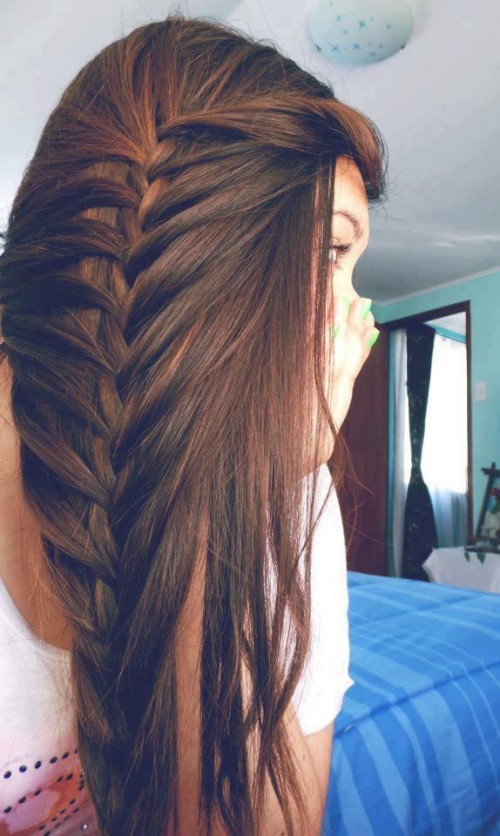 Side French braid