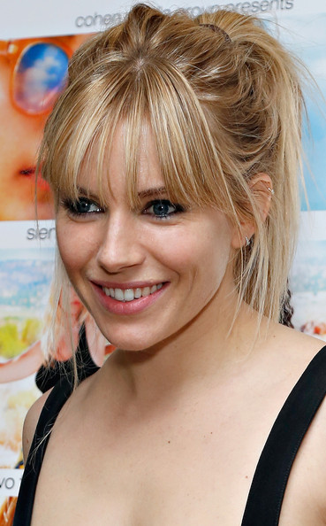 Sienna Miller's Urban Tousled Ponytail