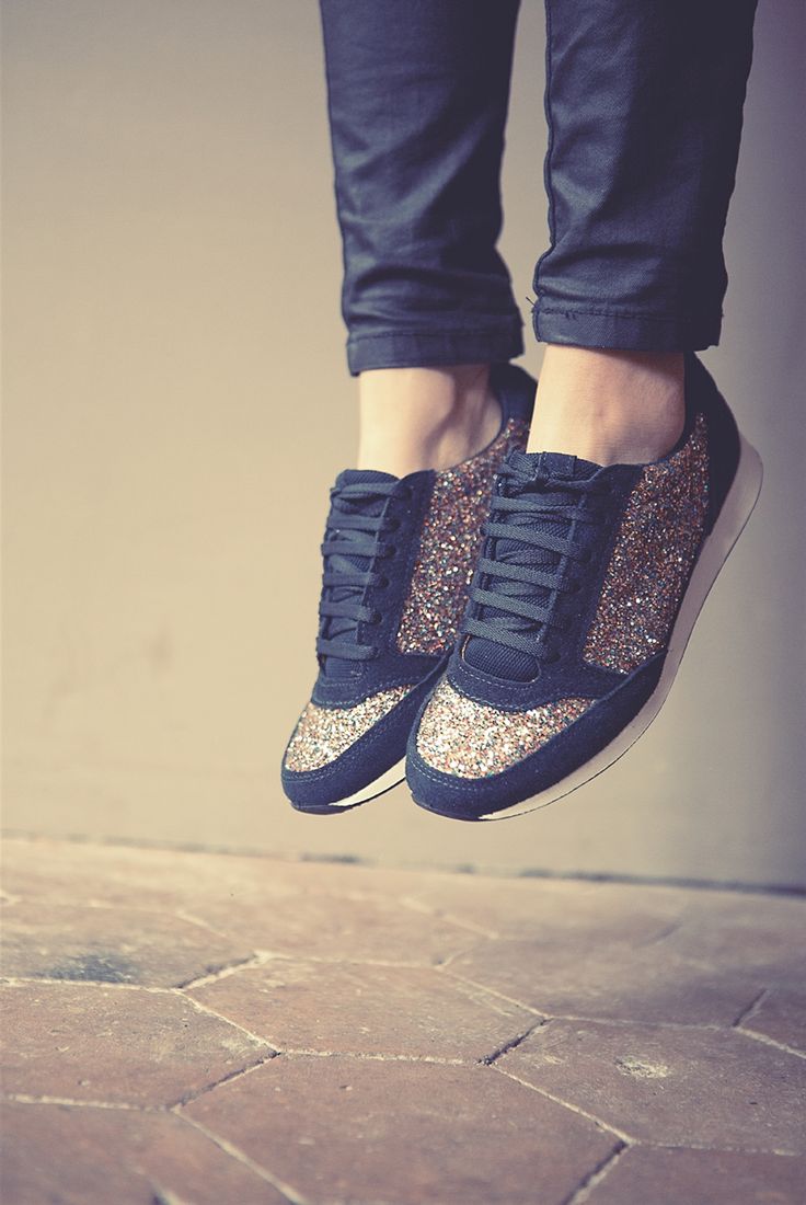 Sneakers that sparkle