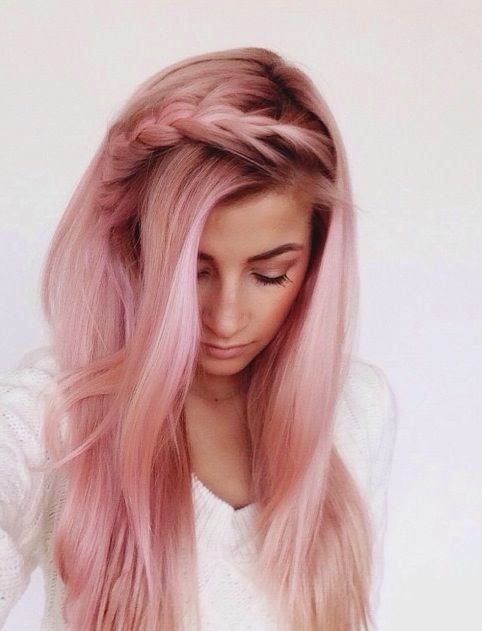 Soft and pink