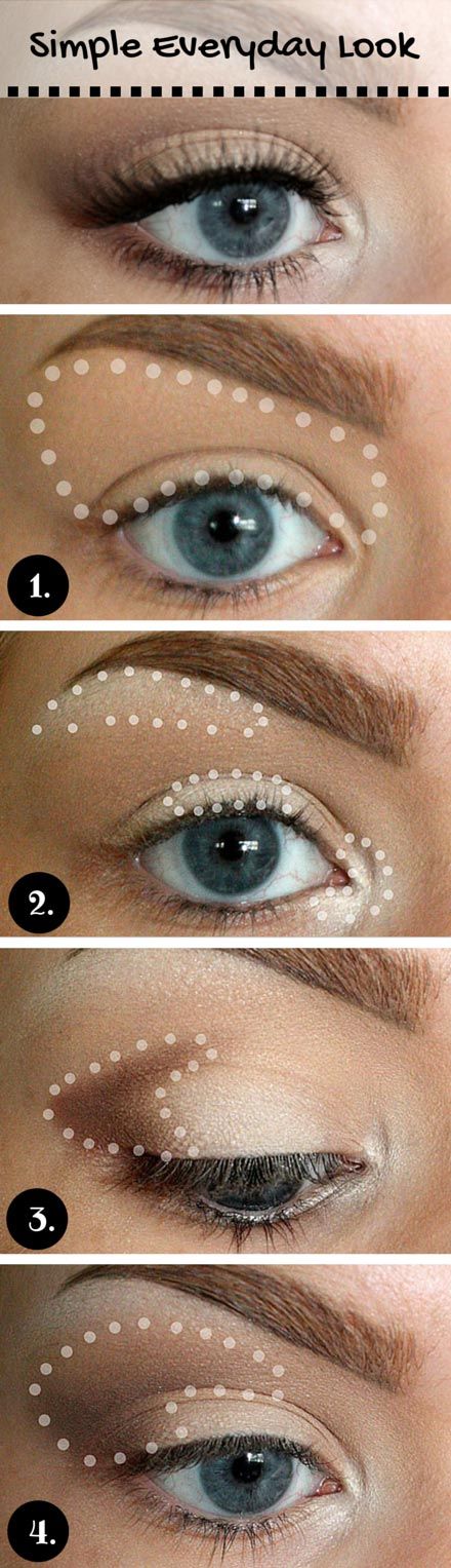 Eye makeup for blue eyes