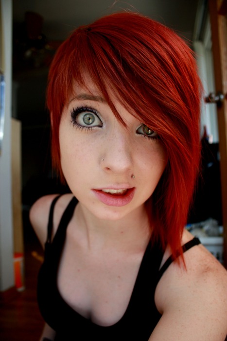 Redhead Short Hair