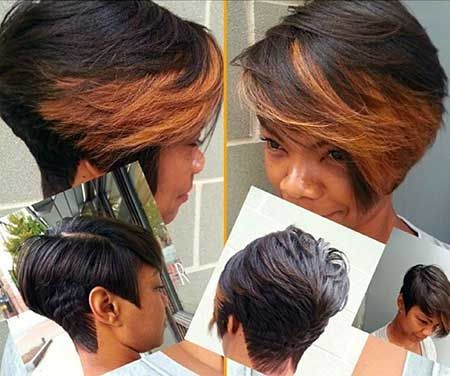 Tapered bob