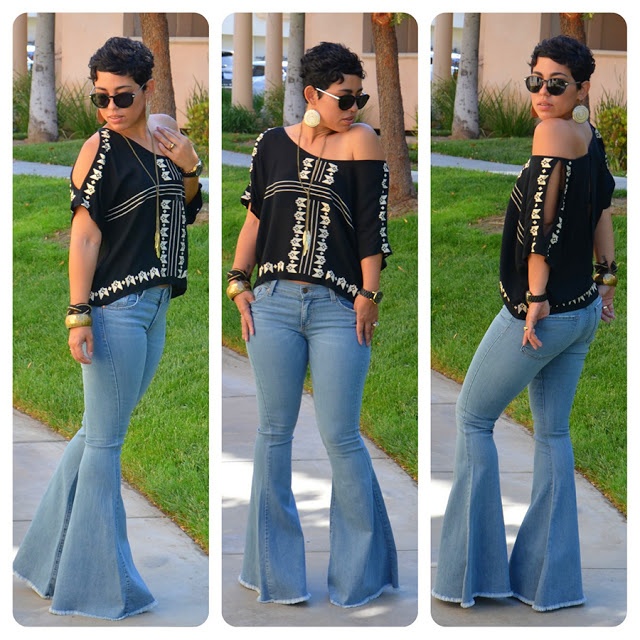 22 Fun Ways to Wear Flared Jeans - Styles Weekly