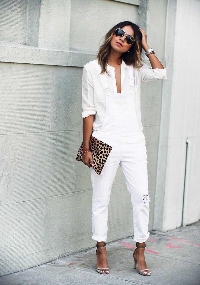 White overalls