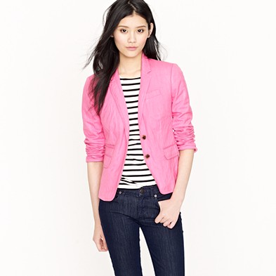 Bubblegum pink blazer