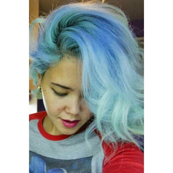 Charming Blue Hair