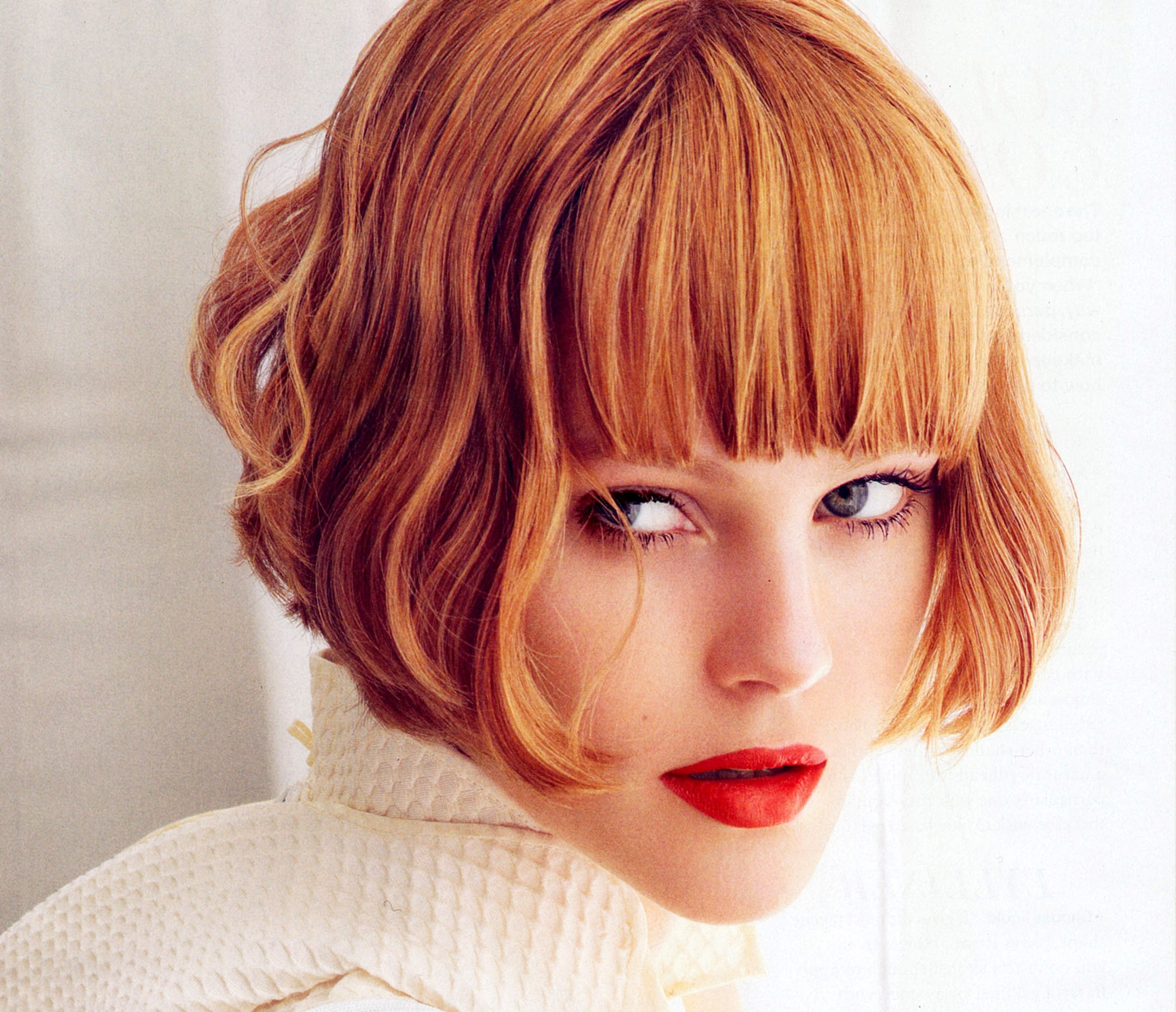 Chin Length Bob With Bangs Hairstyles