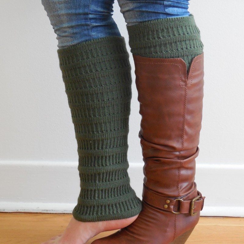 Dried herb legwarmers