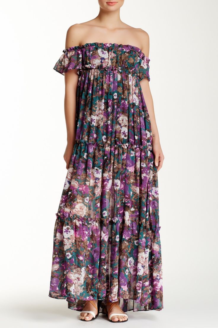 Floral maxi dress
