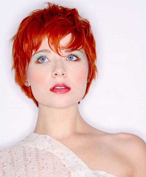 Pixie Cut Red Hair