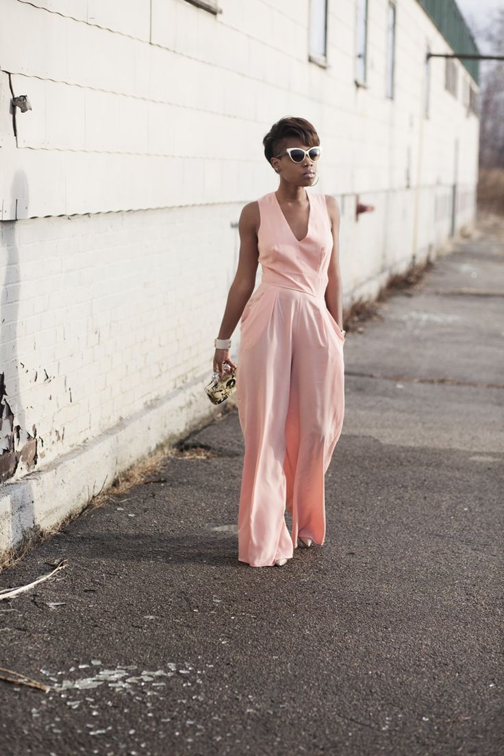 Pastel color jumpsuit