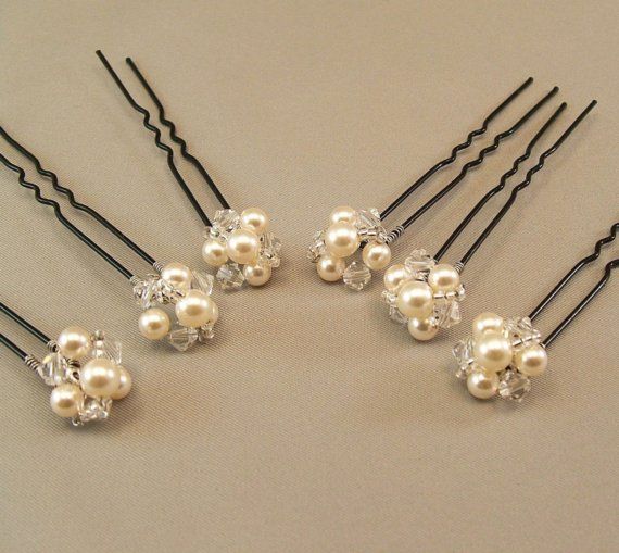Pearl bobby pins