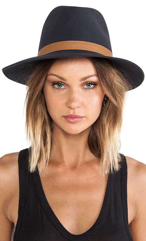 Short Straight Ombre Hair