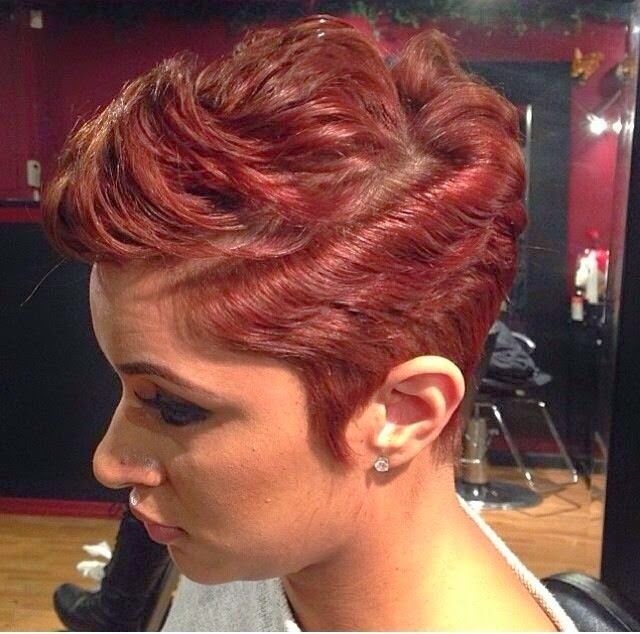 Short and red