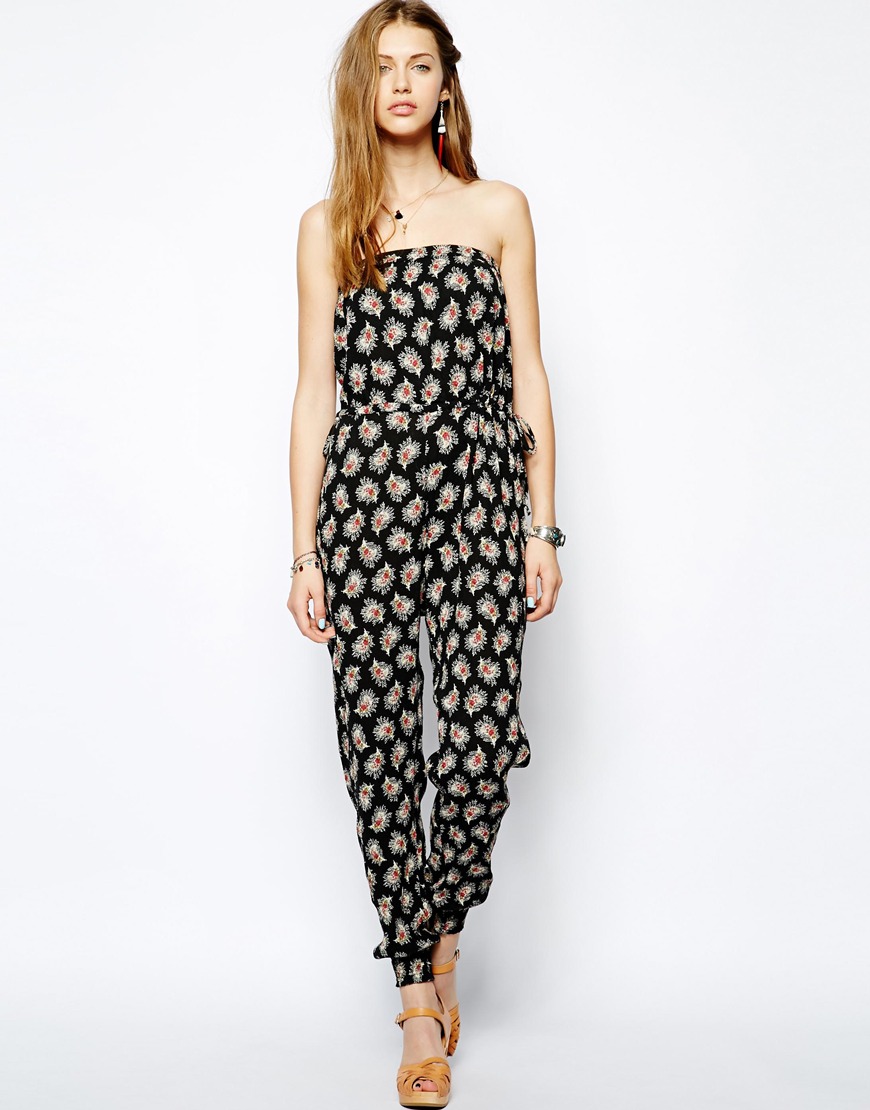 Strapless jumpsuit