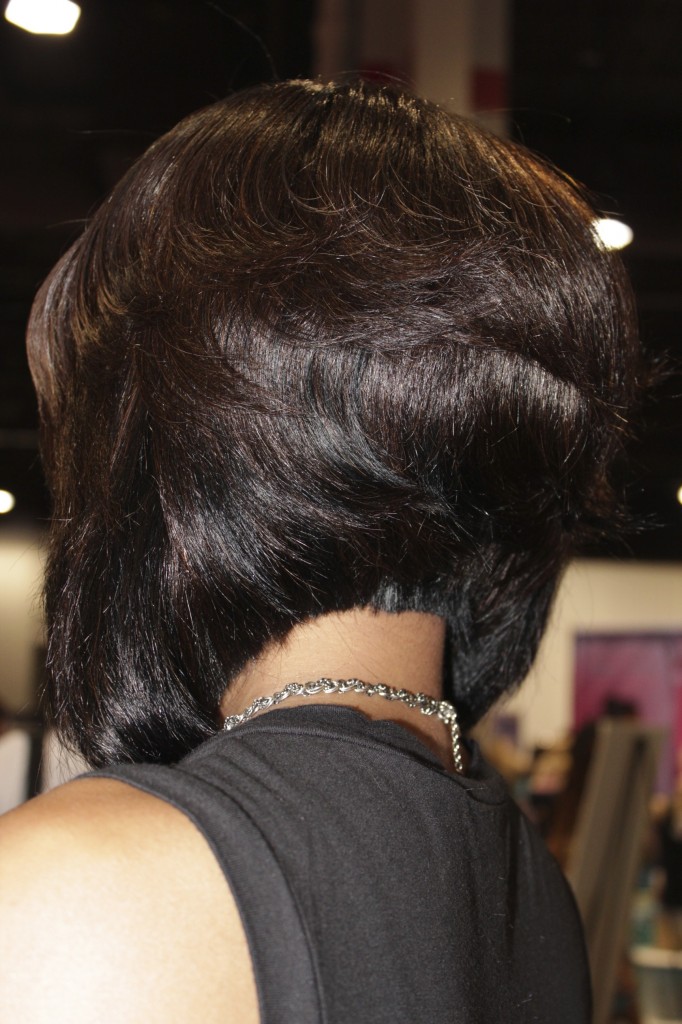 Short Hair Tapered In Back