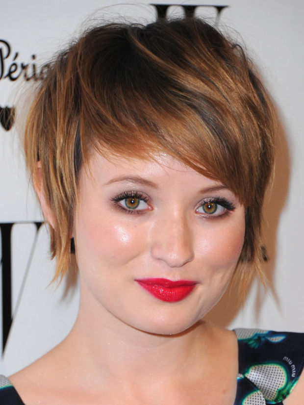 Short Choppy Hairstyles For Round Faces