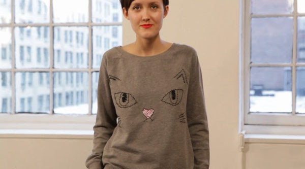 Long Sleeve Cat Shirt