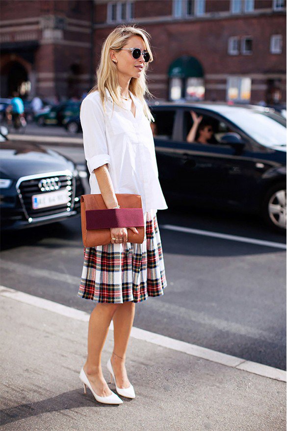 17 Fashionable Work Outfit Ideas with Checkered Pieces - Styles Weekly