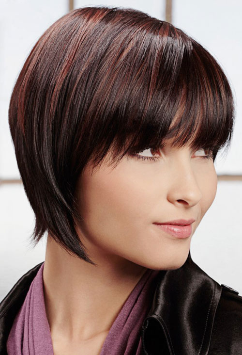 2015 Short Straight Hairstyles