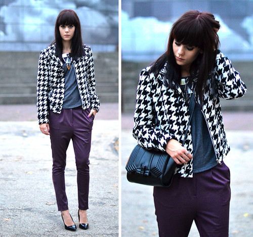 21 Ways to Wear Houndstooth This Fall