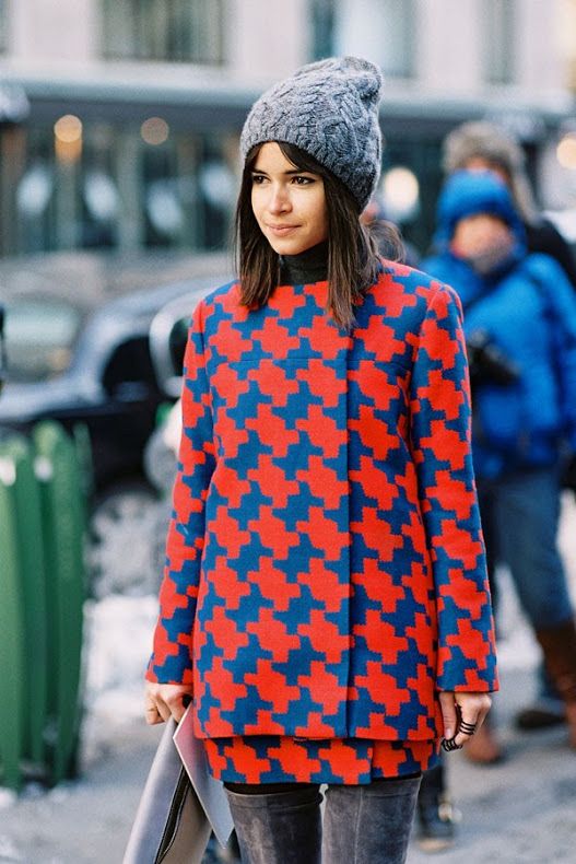 21 Ways to Wear Houndstooth This Fall