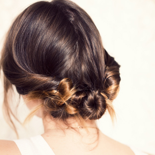 22 Fashionable Ways to Wear a Bun This Fall Season