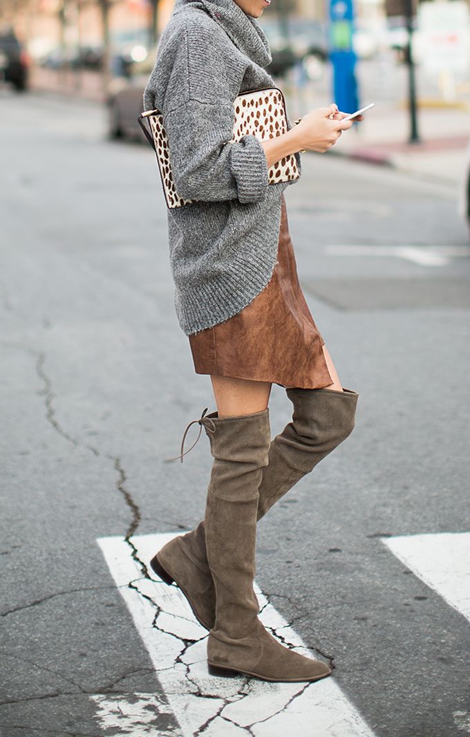 22 Ways to Wear Suede This Fall/Winter