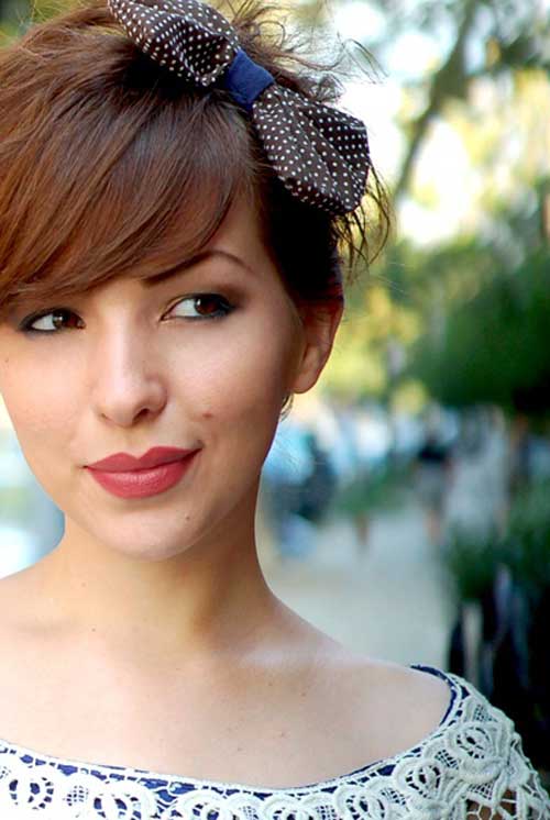 24 Cute Short Hairstyles (with Bangs)